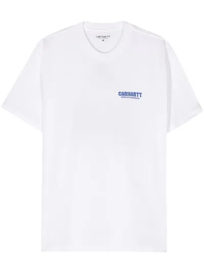 Carhartt Trade Graphic-print T-shirt In White