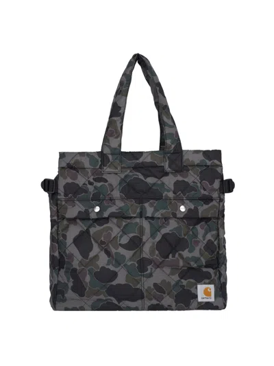 Carhartt Travel Bag "myton" In Gray