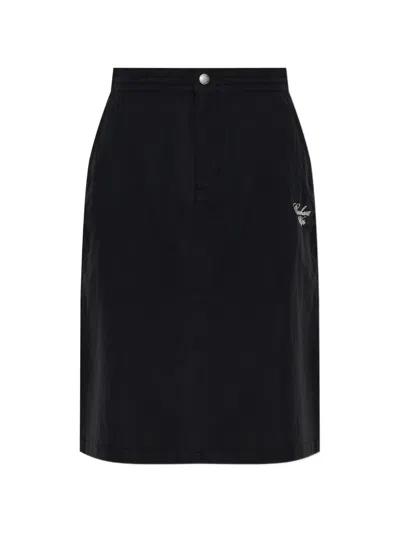 Carhartt Travon Embroidered Skirt In Black