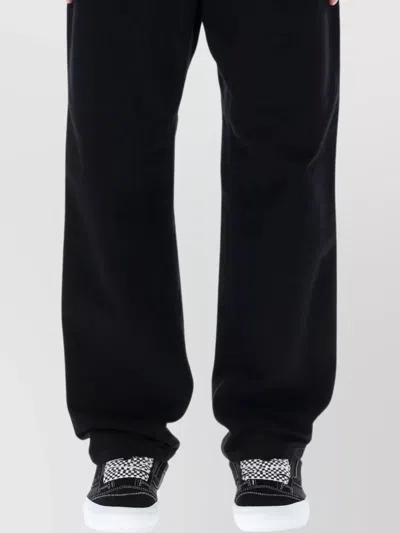 Carhartt Triple-stitched Knee Patch Trousers In 00fxx Black / Gold
