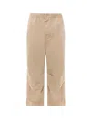 Carhartt Wip Mens Landon Canvas Loose Tapered-fit Trousers In Neutral