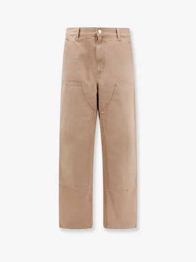 Carhartt Trouser In Beige