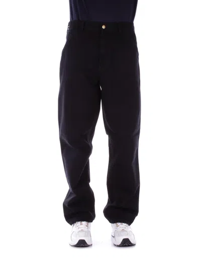 Carhartt Wip Double Knee Jeans In Black