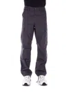 Carhartt Trousers In Grafite Nero