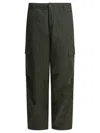 Carhartt Cargo Trousers With Multiple Pockets In Green