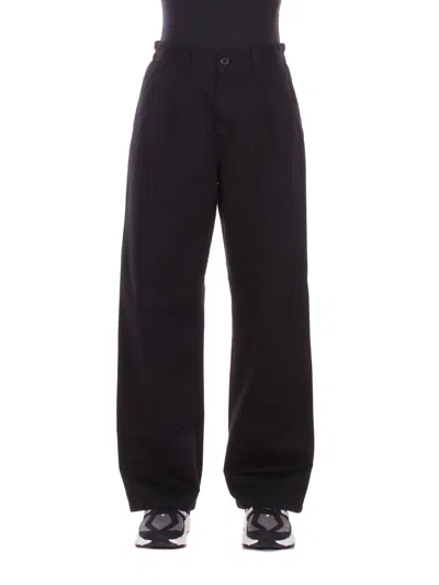 Carhartt Trousers In Nero Neri E Grigi