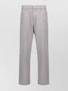 Carhartt Trousers With Knee Patch And Pockets In Gray