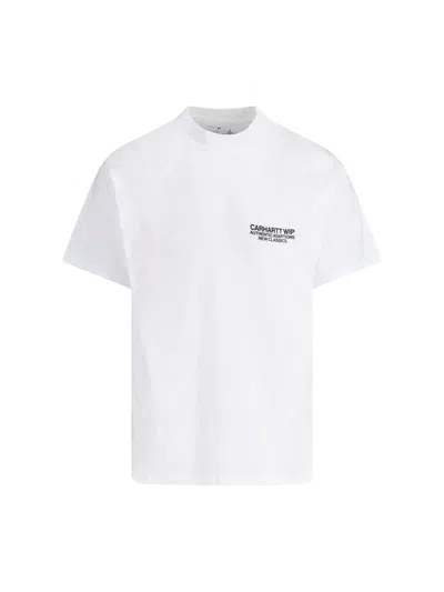 Carhartt Sean Hamilton 03 T-shirt In White