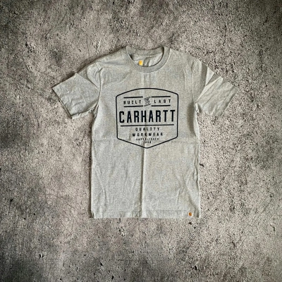 Pre-owned Carhartt Tshirt Sportwear In Grey