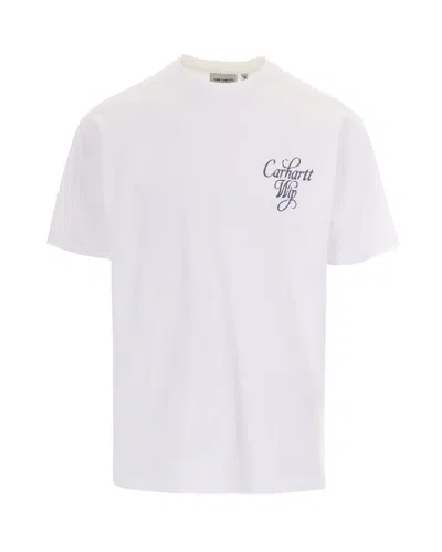 Carhartt T-shirt Vestige White In Pattern
