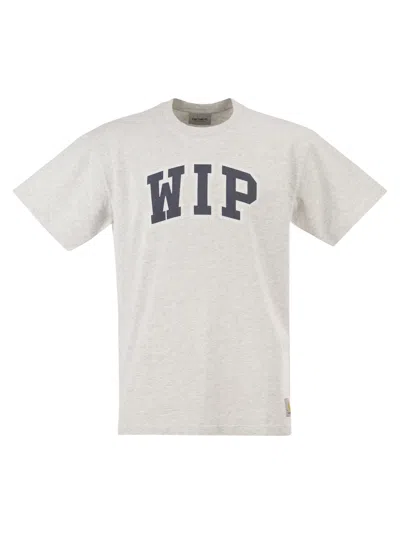 Carhartt T-shirt With Graphic Print In Neutral