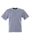 Carhartt T-shirt With Square Label In Gray
