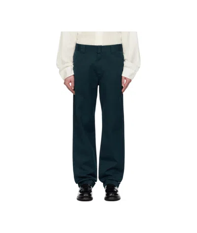 Carhartt Twill Master Trousers In Black