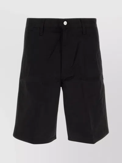 CARHARTT TWILL SHORT WITH POCKETS AND LOOPS