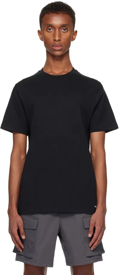 Carhartt Two-pack Black Standard Crew Neck T-shirt In 933xx Black + Black