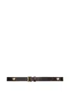 Carhartt Tylor Heart-plaque Leather Belt In Brown