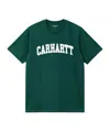 Carhartt University Cotton T-shirt In Green