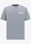 Carhartt University Script T-shirts Light Blue