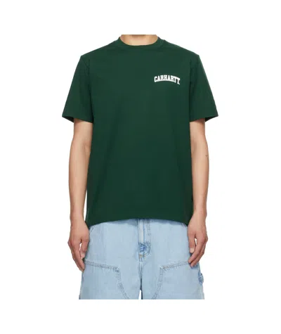 Carhartt University Script T-shirt In Brown