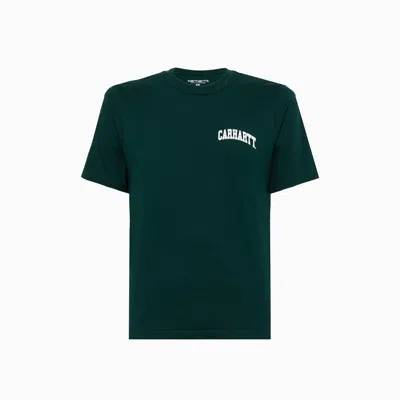 Carhartt University Script T-shirt In Green