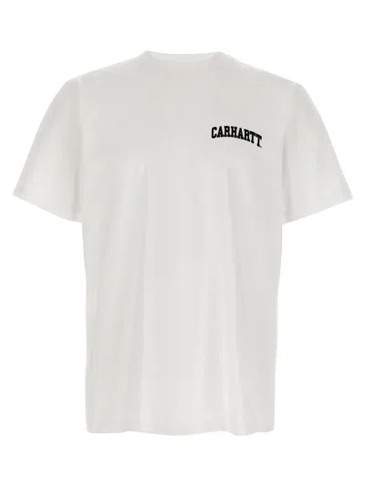 Carhartt University Script T-shirt White/black