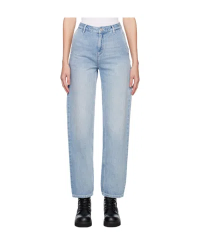 Carhartt Utility-inspired Straight-leg Jeans In Blue Light