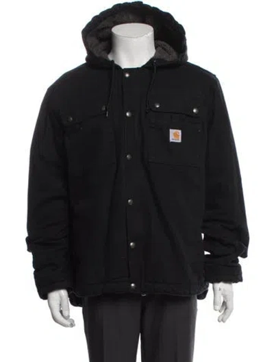 Pre-owned Carhartt Utility Jacket In Black