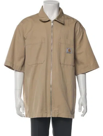 Pre-owned Carhartt Utility Jacket In Neutral