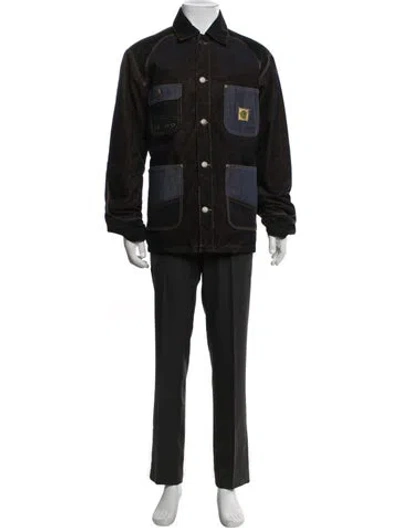Pre-owned Carhartt Utility Jacket W/ Tags In Black