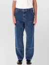 Carhartt Logo-patch Straight-leg Jeans