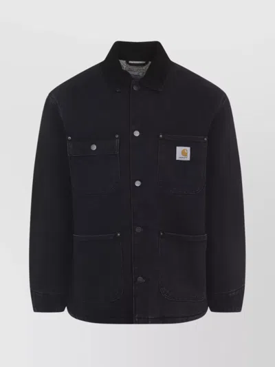 CARHARTT UTILITY WORK COAT FRONT POCKETS