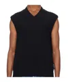 Carhartt V-neck Knitted Vest In Black