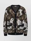 Carhartt Cardigan Merton Wild Dog Jacquard In Multi