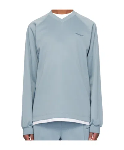 Carhartt V-neck Sweatshirt In Gray