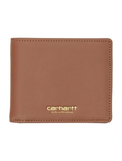 Carhartt Vegas Billfold Wallet In Cognac