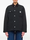Carhartt Velvet Collar Breast Pocket Jacket In Black