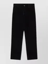 Carhartt Wip Velvet Single Knee Pants In Black