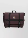 Carhartt Versatile Shoulder Bag Adjustable Strap Top Handle In Burgundy