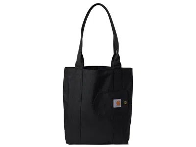 Carhartt Vertical Open Tote Handbags Black, Polyester