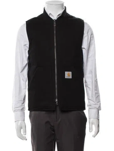 Pre-owned Carhartt Vest In Black