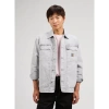 Carhartt Double Layer Front Jacket Collared Design In Gray