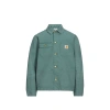 Carhartt Michigan Cotton Canvas Jacket In Silver Pine