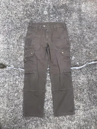 Pre-owned Carhartt Vintage 90's  Brown Cargo Pants