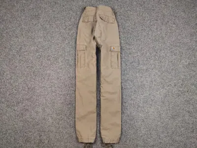 Pre-owned Carhartt Vintage 90's  Wip Aviation Beige Cargo Pants Travis