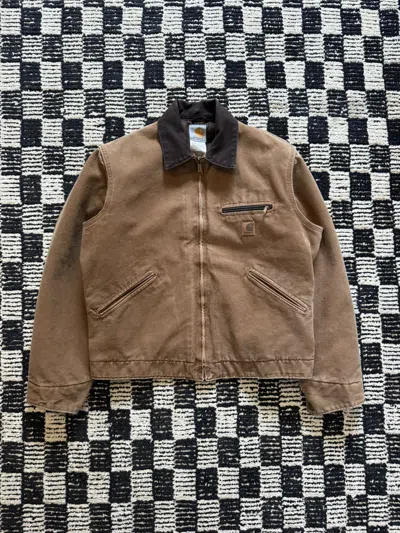 Pre-owned Carhartt Vintage  Detroit Brown