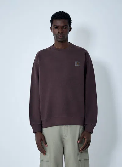 Carhartt Vista Cotton Sweatshirt In Purple