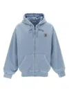 Carhartt Wip Hooded Sweatshirt Nelson Jacket Cotton In Blue