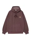 Carhartt Hooded Vista Sweat In Burgundy
