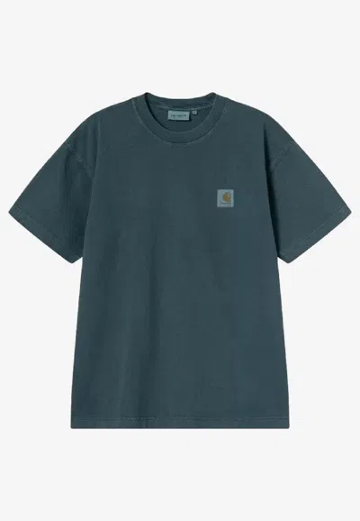 Carhartt Vista Logo T-shirt In Green