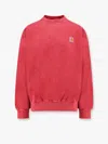 Carhartt Vista Dyeing Treatment Cotton Sweatshirt In Red